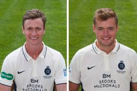 Gubbins and Helm celebrate England Lions call-ups