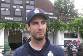 STEVEN FINN RELECTS ON THE ONE DAY CUP MATCH WITH HAMPSHIRE