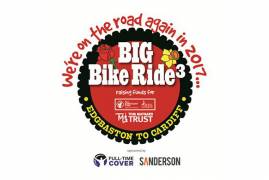 HARRIS COMPLETES BIG BIKE RIDE 3