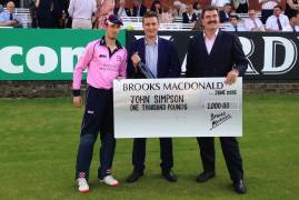 Player of the Month for June: John Simpson