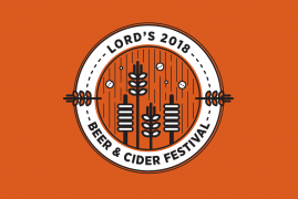 BEER & CIDER FESTIVAL AT LORD'S AT SUSSEX CHAMPIONSHIP MATCH