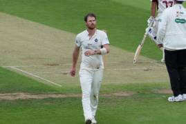 JAMES HARRIS REFLECTS ON DAY ONE AGAINST NORTHANTS