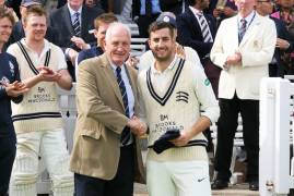 MIDDLESEX CRICKET TODAY AWARDED STEPHEN ESKINAZI HIS COUNTY CAP