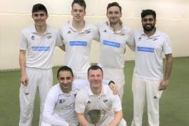 FINCHLEY CROWNED MIDDLESEX INDOOR CRICKET TROPHY CHAMPIONS 