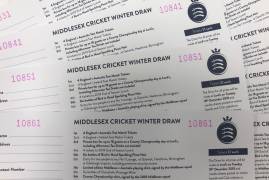 MIDDLESEX CHRISTMAS RAFFLE WINNERS ANNOUNCED