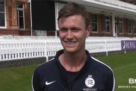 INTERVIEW WITH NICK GUBBINS - MAY BROOKS MACDONALD PLAYER OF THE MONTH