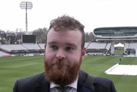 PAUL STIRLING AFTER DAY ONE AT LORD'S VS NORTHANTS