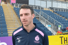 CLOSE OF PLAY INTERVIEW | TOBY ROLAND-JONES