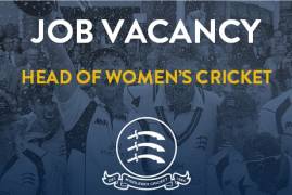 JOB VACANCY - Head of Women's Cricket